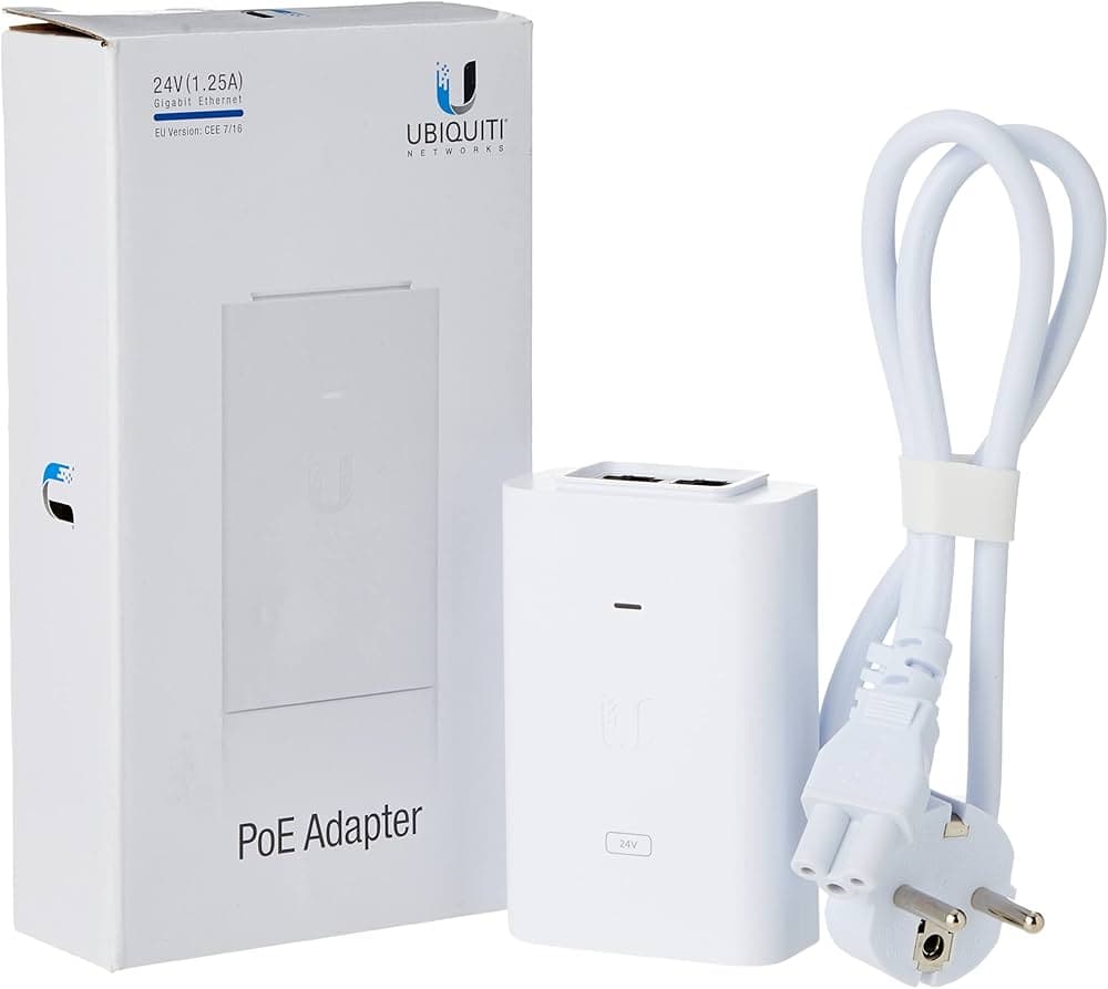 Ubiquiti UISP PoE Inyector 24VDC 30W Gigabit ideal para N-SW marca Ubiquiti - Ubiquiti Router | Antenas | AP