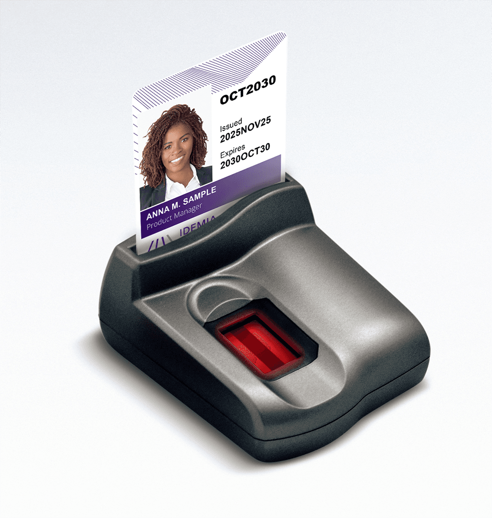 Lector de huellas MSO 1350 E4 USB Fingerprint Device (Smart Card Reader) Idemia / Morpho marca IDEMIA - Morpho - Lectores Biometricos Huelleros