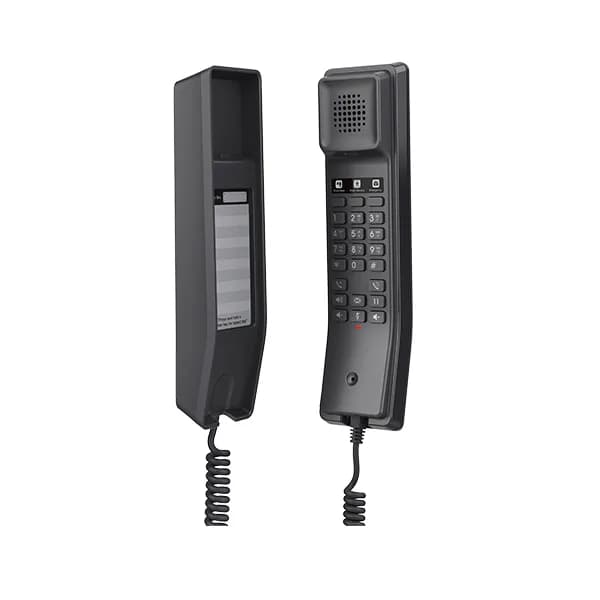 Grandstream GHP611 Teléfono IP Hotelero 02 Cuentas Sip, 02 Lineas, PoE,  10/100mbps marca GrandStream - GrandStream Telefonos y Centrales IP