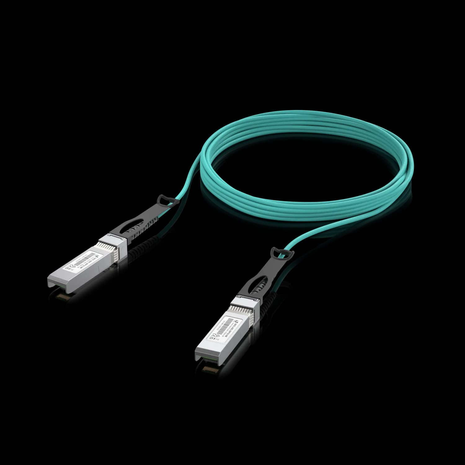 Cable óptico activo (AOC) 10 Gbps · Ethernet 10GBASE-AOC multimodo 5 Metros marca Ubiquiti - Transceiver Transceptores 