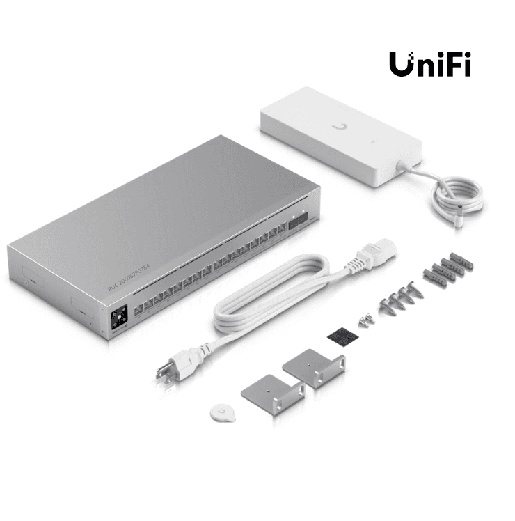UBIQUITI USW-PRO-MAX-16-POE Switch UNIFI PoE 16 Puertos L3 marca Ubiquiti - Comunicaciones TI Telecom