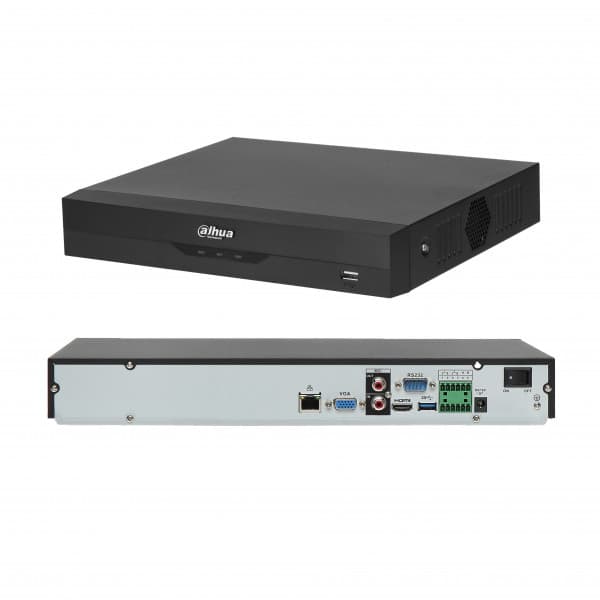 Dahua DHI-NVR5208-8P-EI2 Grabador de Video en Red Dahua de 8 Canales, 2 HDD, 1U, Compatible con Cámaras IP con una Resolución de hasta 32 MP marca DAHUA - Vigilancia