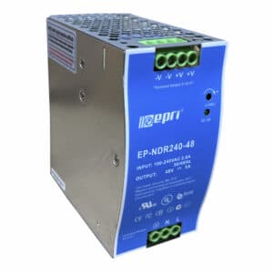 Fuente industrial NDR240-48 240W 48V 5A DIN-Rail EPRI marca EPRI - Switch Industrial DIN-Rail