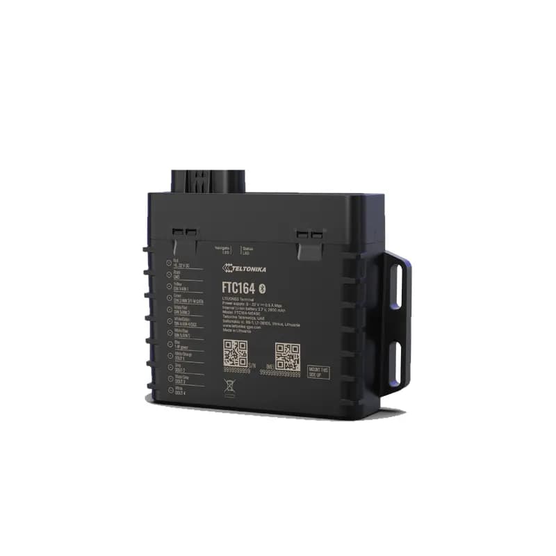 Rastreador GPS para vehículos 4G LTE CAT 1/GSM/GPRS/GNSS/BLUETOOTH Teltonika FTC164 marca Teltonika - Equipos GPS | G4 | G5 | M2M