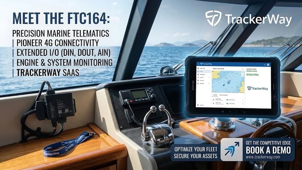 Rastreador GPS para vehículos 4G LTE CAT 1/GSM/GPRS/GNSS/BLUETOOTH Teltonika FTC164 marca Teltonika - Equipos GPS | G4 | G5 | M2M