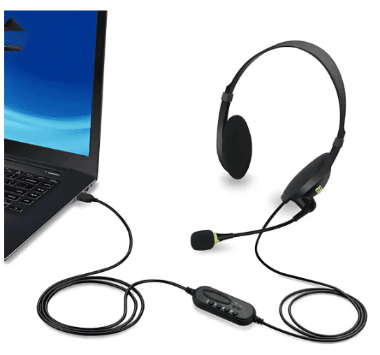 Audifonos Con Microfono para PC y Laptop Auricular vincha USB marca Soyto - Remates