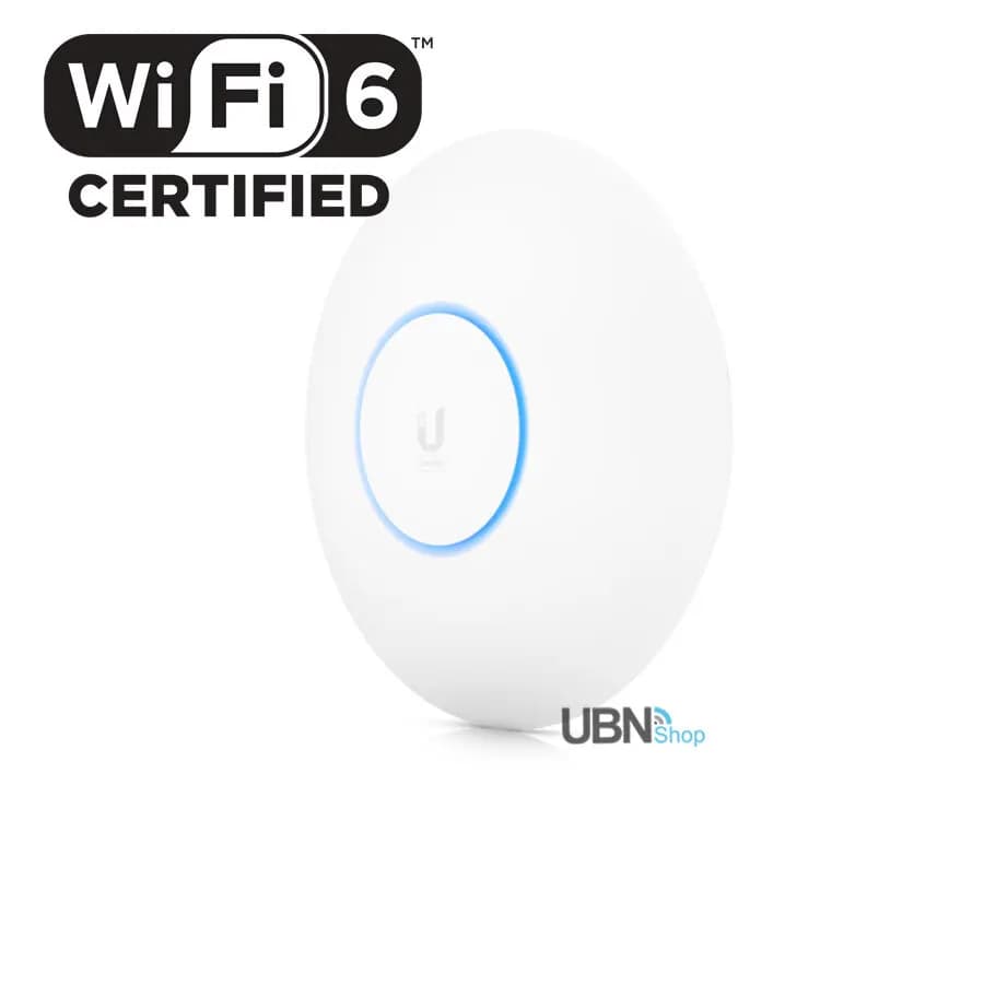 U6+ WIFI 6 DE ALTA CAPACIDAD ACCESS POINT DUAL BAND UNIFI INDOOR (NO INCLUYE POE) marca Ubiquiti - Ubiquiti Router | Antenas | AP