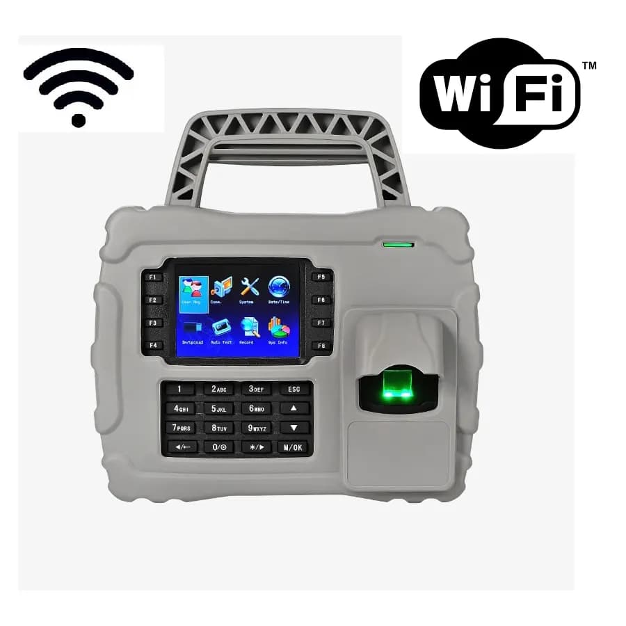S922/WIFI - CONTROL DE ASISTENCIA IP PORTATIL REFORZADO MEDIANTE HUELLA DIGITAL Y TARJETA ID - Equipos control Acceso