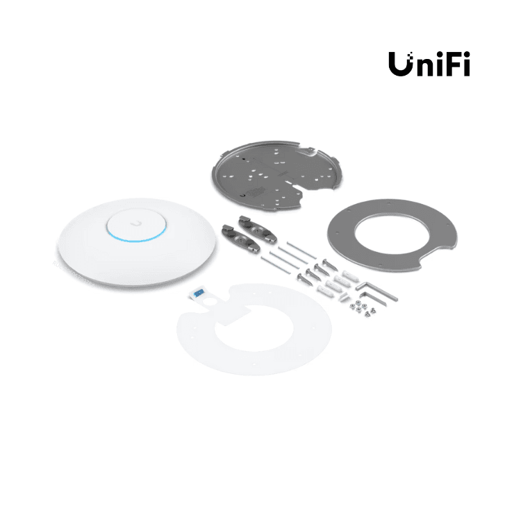 Punto de Acceso Ubiquiti UniFi U6-Pro WiFi 6 Dual Band 2.4/5.3 Gbps (No Incluye adaptador PoE) marca Ubiquiti - Ubiquiti Router | Antenas | AP