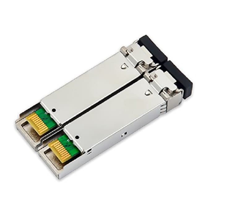 Par de Transceiver SFP BiDireccional 1.25Gbps, 01 Fibra monomodo LC, 1550nm/1310nm, 20Km, Omada TL-SM321A/B marca TP-Link - Transceiver Transceptores