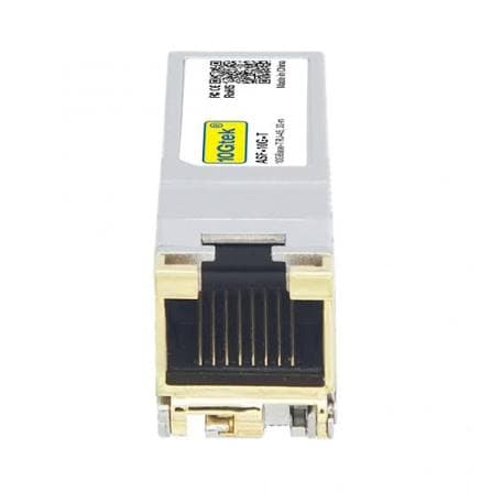 Transceiver SFP+ 10Gb Gigabit Ethernet RJ-45 CAT5/6/7 Cobre 80 Metros - para Aruba HPP -10Gtek marca 10Gtek - Conversores Media Converter