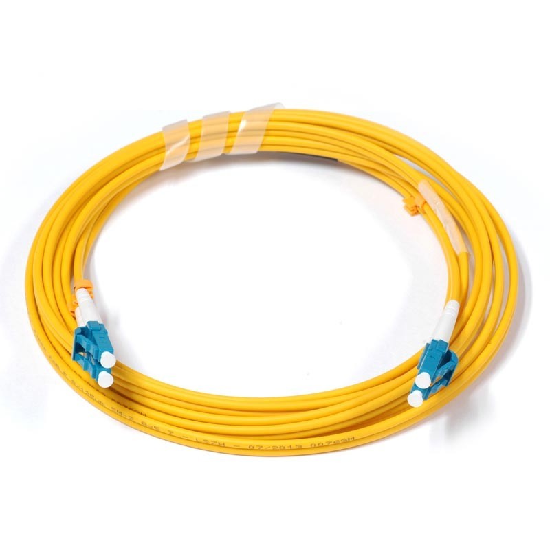 PATCH CORD F.O. monomodo 9/125μm, Duplex 3.0 MM LC/UPC ‐ LC/UPC 2MTS LSZH