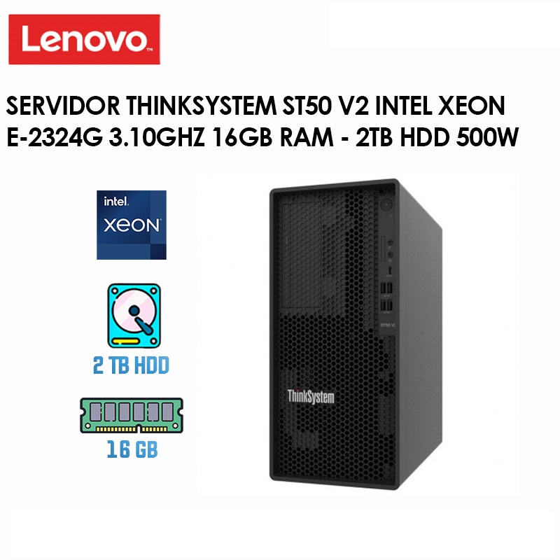 Lenovo Servidor Lenovo ThinkSystem ST50 V2