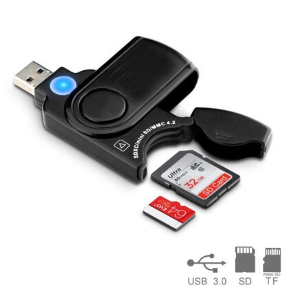 Lectora Copiadora de Memorias SD/MSD USB 3.0 Card Reader/Copier ENCORE
