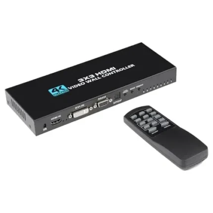 Video Wall Controller 3X3 2K 4K HDMI para 9 TV - OZJP9
