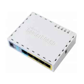 Router Mikrotik RB750UP / AR7241 400Mhz CPU, 32MB, 5xLAN, OS L4