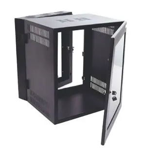 Gabinete de Pared de 6RU, 8RU, 10RU, puerta de vidrio c/llave