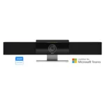 Barra de videoconferencia Poly Studio Cámara 4K, micrófono para Teams/Zoom - Imagen 2
