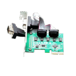 Tarjeta PCI-Express con 2 Puertos Serial RS-232 Alto y Bajo Perfil - Imagen 3