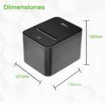 IMPRESORA TERMICA DE 80MM USB + LAN - 230mm AUTOCORTADO ZKTECO ZKP8012 - Imagen 5