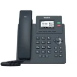 TELEFONO IP YEALINK SIP-T31P   2 LINEAS  LCD 132X64 2 PORT 10/100MPS Soporta PoE, Incluye Adaptador de Corriente