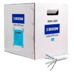 Cable UTP DIXON Cat6 24 AWG 305 metros 9040 LSZH Gris