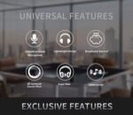 Audifonos Con Microfono Doble Jack 3.5mm para PC y Laptop Auricular vincha - Imagen 3