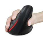 MOUSE INALAMBRICO VERTICAL CON BATERIA RECARGABLE ENCORE