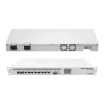 Mikrotik Cloud Core Router CCR1009-7G-1S-PC -9 núcleos, 1.2GHz, 2 GB RAM, 7x eth Gbps, 1x SFP, 1x SFP+.