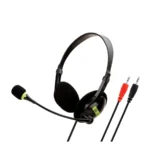 Audifonos Con Microfono Doble Jack 3.5mm para PC y Laptop Auricular vincha