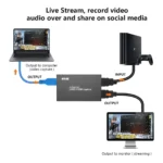 Capturadora de Video HDMI 4K@60 Audio y Video USB 3.0 - 60FPS - Imagen 3
