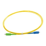 Patch Cord Fibra Monomodo Simplex SC-APC SC-UPC  3Mt -LSZH Amarillo - Imagen 5