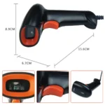 Lector de Codigo de Barras tipo Pistola 1D USB - Yanzeo L1100 - Imagen 2