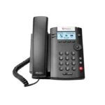 Telefono IP polycom VVX 201 - 2 lineas Multimedia Empresarial PoE c/fuente
