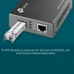Modulo Media Converter 01 puerto SFP y 01 Puerto RJ45 Gigabit Ethernet MC220L -TP-LINK - Imagen 6