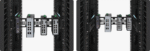 Rack de carril DIN-Rail ajustable para montaje EIA 19 pulgadas - Imagen 2