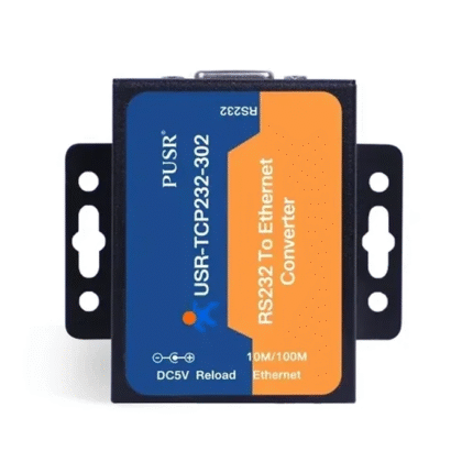 Media Converter USR-TCP232-302 RS232 a TCP IP de serie a Ethernet, compatible con DNS DHCP, webage integrado