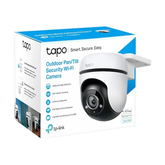 Tapo C500 Cámara de Seguridad para exterior con rotación 360° - Imagen 3