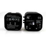 Multi Cargador de corriente 220/110V universal (120 Paises) Para Viajeros + Dual USB 3.2 amp - Imagen 4