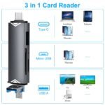 LECTORA DE MEMORIAS OTG USB3.0A y TIPO C CARD READER SD/SDHC soporta Smartphone, ENUCR-U3C21 - Imagen 5