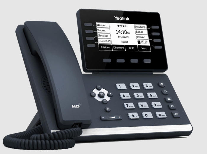 TELEFONO IP YEALINK GERENCIAL SIP-T53W 12 LINEAS LCD 3.7" 360X160, 2 PORT DUAL GIGABIT Y 01 USB, POE, WIFI/BLUETOOTH INTEGRADO - Imagen 2