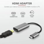 Adaptador USB-C 3.1 macho a HDMI hembra (4K @30Hz) Encore - Imagen 4