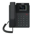 Teléfono IP empresarial 4 líneas SIP pantalla 2.4" color yconferencia de 6 vías, PoE Fanvil