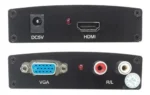 Convertidor de VGA a HDMI c/ Fuente de 5V - Imagen 2