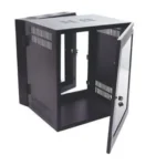 Gabinete de Pared de 6RU, 8RU, 10RU, puerta de vidrio c/llave