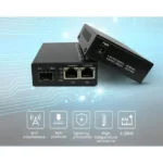 Media Converter (Gigabit & PoE) 1 puerto de Fibra SFP y 2 port RJ45 Ethernet Gigabit PoE + Transceiver 1GB SM 20Km - Imagen 2