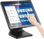 Monitor touch Screen de 15 pulgadas pantalla tactil capacitiva 1024×768, HDMI VGA VESA Zkteco ZKD1504