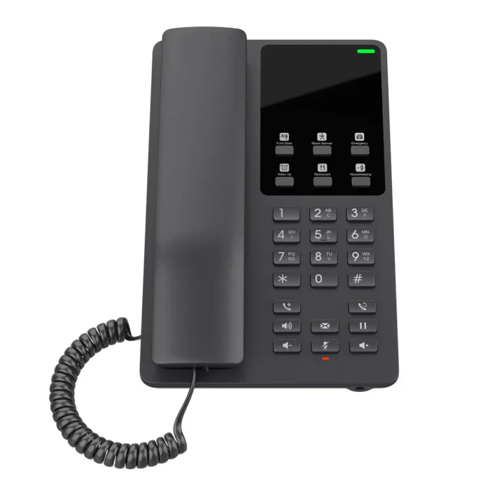 TELEFONO IP GRANDSTREAM PARA HOSPITALES Y HOTELES CON 2 CUENTAS SIP/LINEAS - Imagen 1