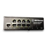 Switch Industrial administrable 8-Port 10/100/1000T L2 802.3at PoE + 2-Port 1000Base-X SFP 1GB - DIN-Rail