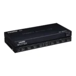 Black Week - Splitter HDMI 2.0 1 x 8 UHD 4K 2K 3D 4K@60HZ 18Gbps Soporta HDCP 2.2 Case Metal-ENHD-SP08
